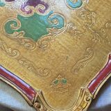 Large Florentine wooden tray