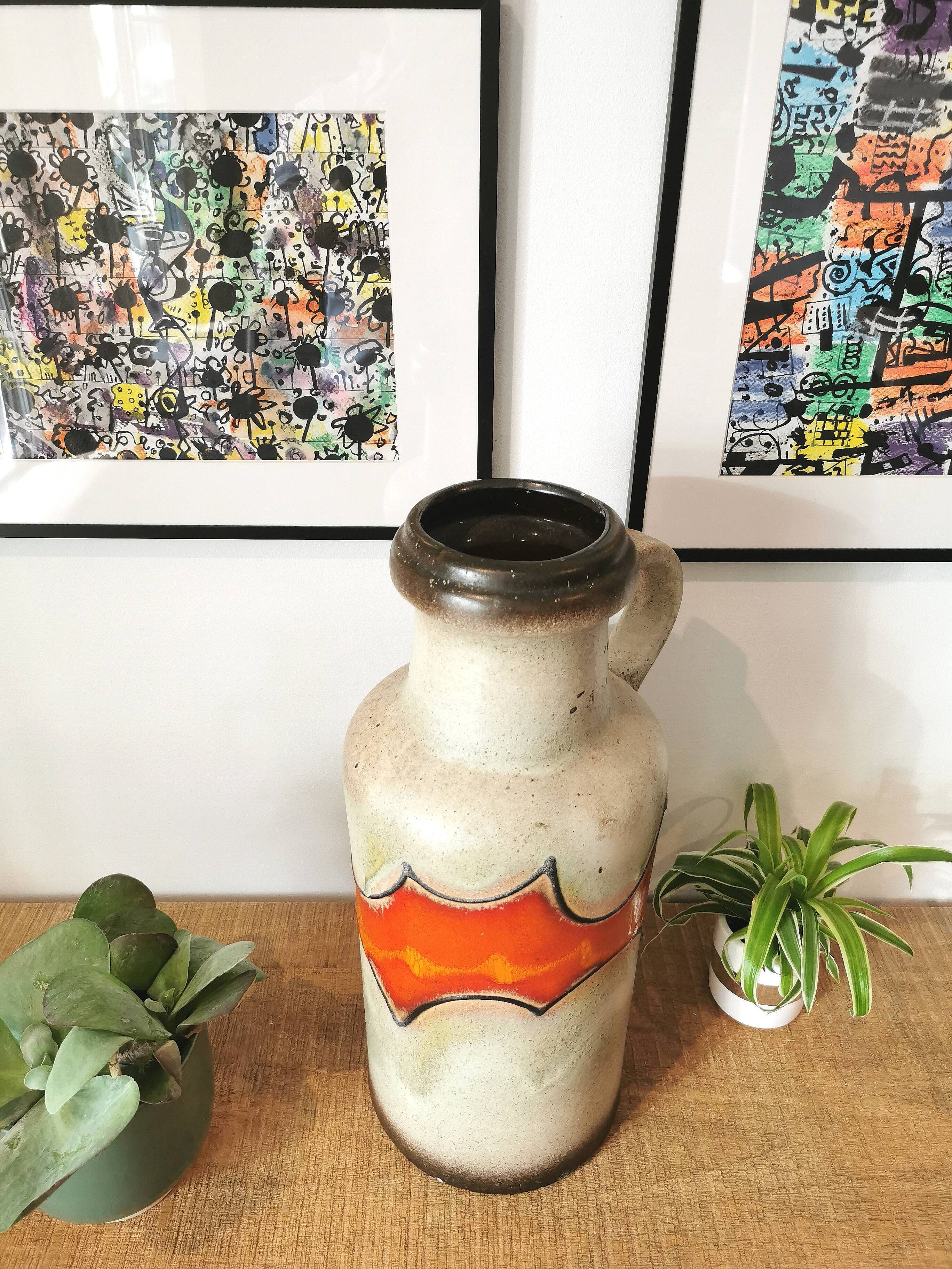 Vase haut céramique