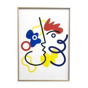 Tableau le Coq Français, A2 cadre