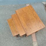 Wooden nesting table