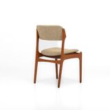 Model 49 dining chairs by Erik Buch for Odense Maskinnedkeri, Denmark, 1960s, set of 10