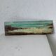 Small old oil painting "beach"