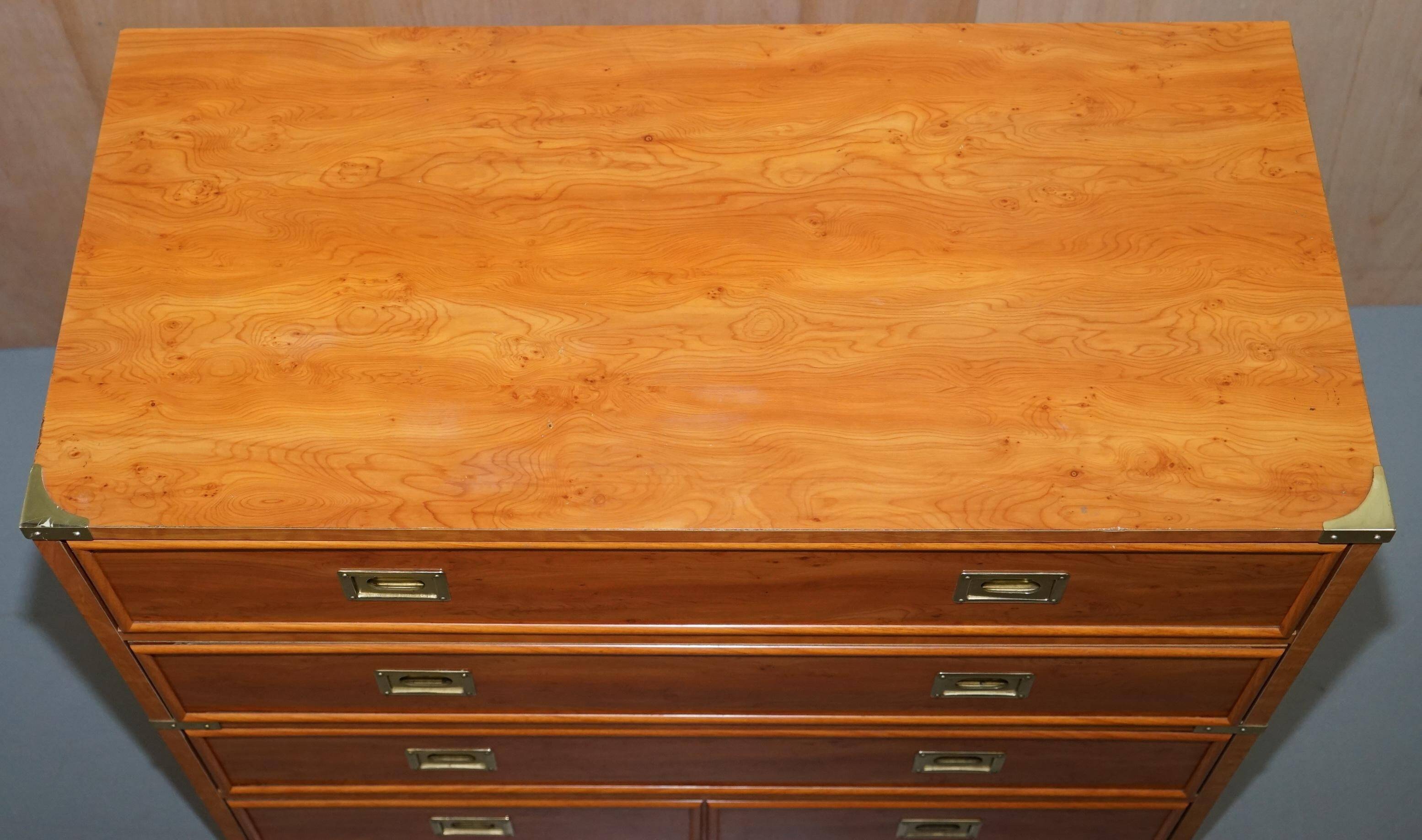 Commode vintage Meubles Gautier style campagne militaire