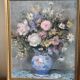 Peinture bouquet de fleurs