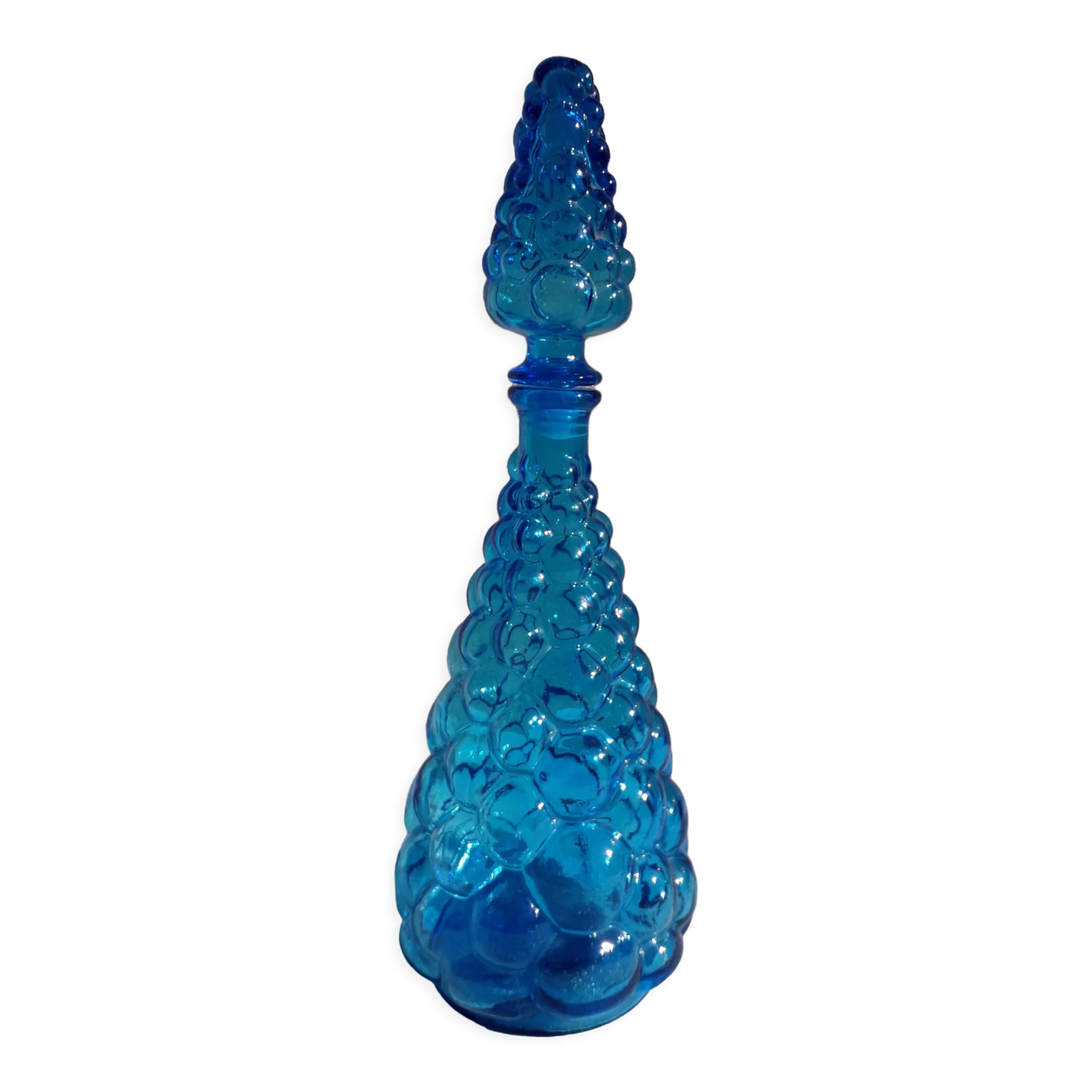 Carafe bleue