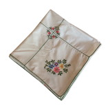 Old embroidered tablecloth