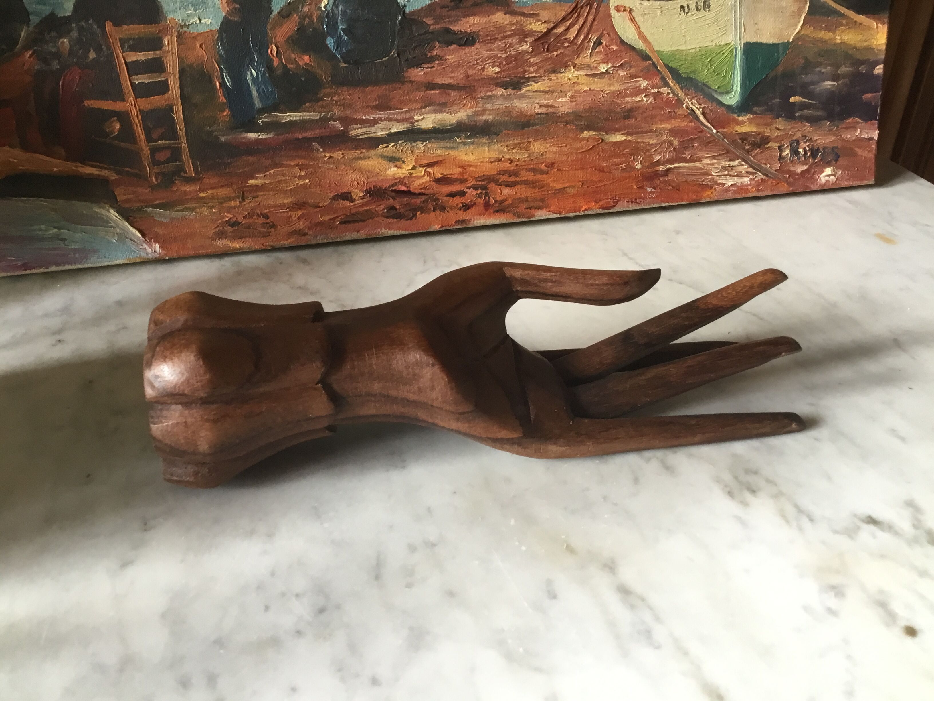 Wooden main baguiers