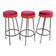 Brutalist bar stools