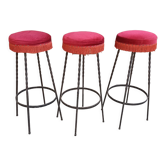 Brutalist bar stools