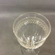 Lot of 4 old vintage engraved water or wine glasses