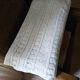 Antique handmade crochet bedspread