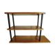 Etagère vintage asymétrique en hêtre massif