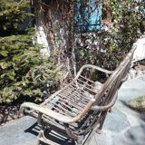 Former seat in bamboo and rattan