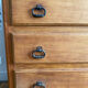 Vintage wooden chest of drawers