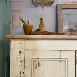 Buffet patiné beige