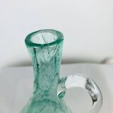 Farinelli Biot bubbled glass oil bottle