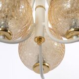 Six-armed chandelier by Richard Essig, Germany, 1960s.