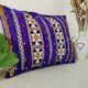 Moroccan kilim cushion purple 55x45cm