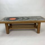 Mid-century design ceramic coffee table, 1970’s