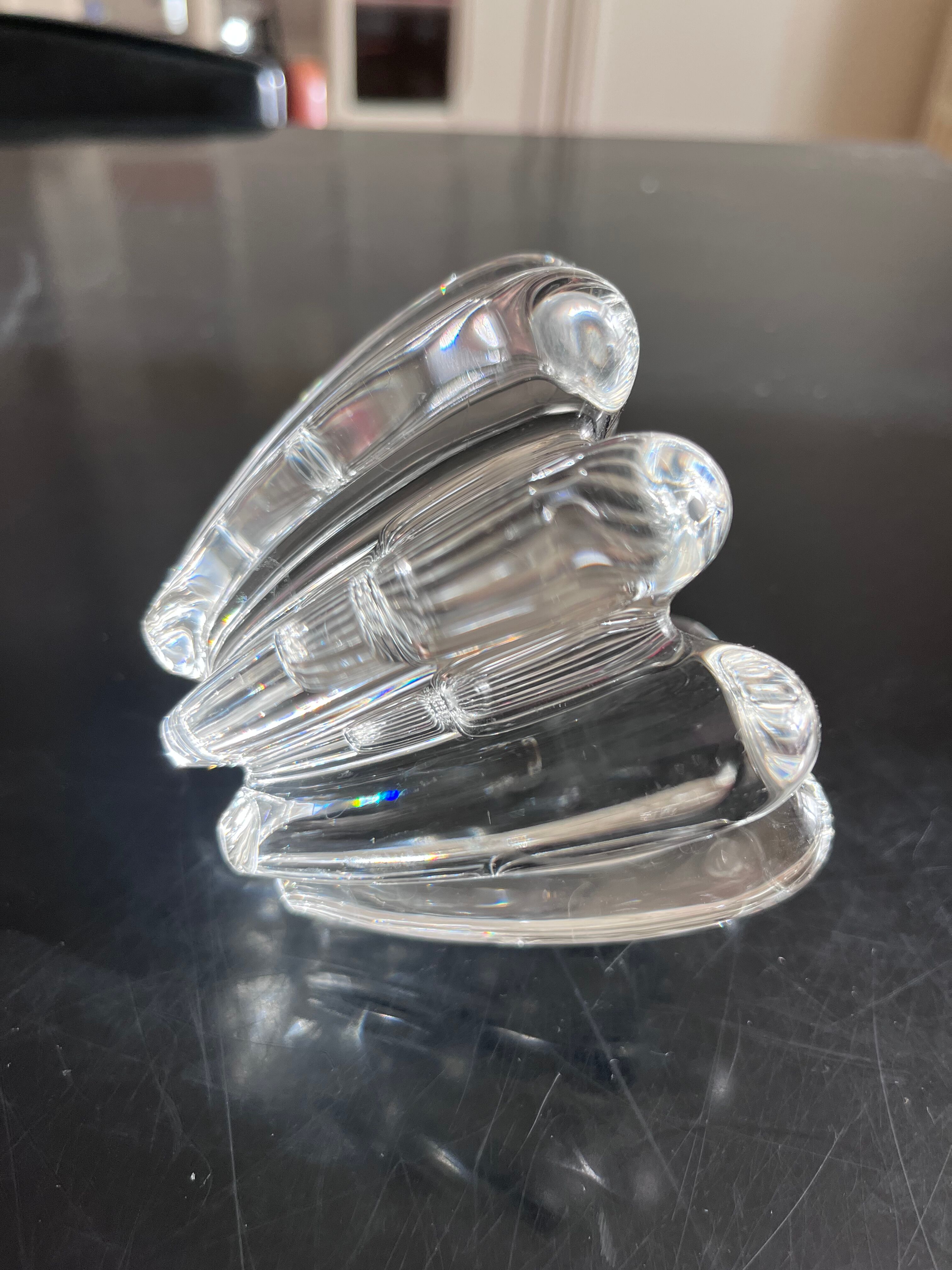 Crystal candle holder