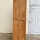 Parisian cabinet glazed raw wood nymphs and carved art nouveau decorations