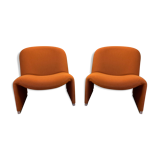 Pair of Alky armchairs by Giancarlo Piretti for Castelli