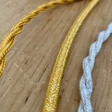 Vintage globe table lamp in frosted glass