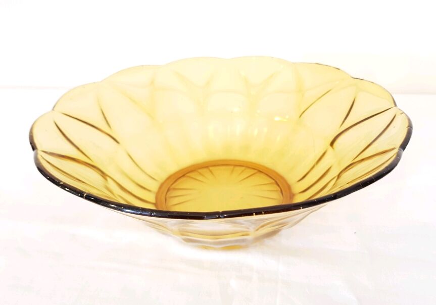 Petal amber 70s Bowl