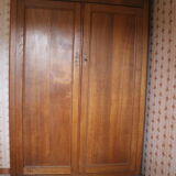 Louis Philippe oak wardrobe