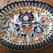 Central openwork dish in Chinese porcelain Adèle Carey