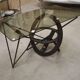 Industrial design coffee table