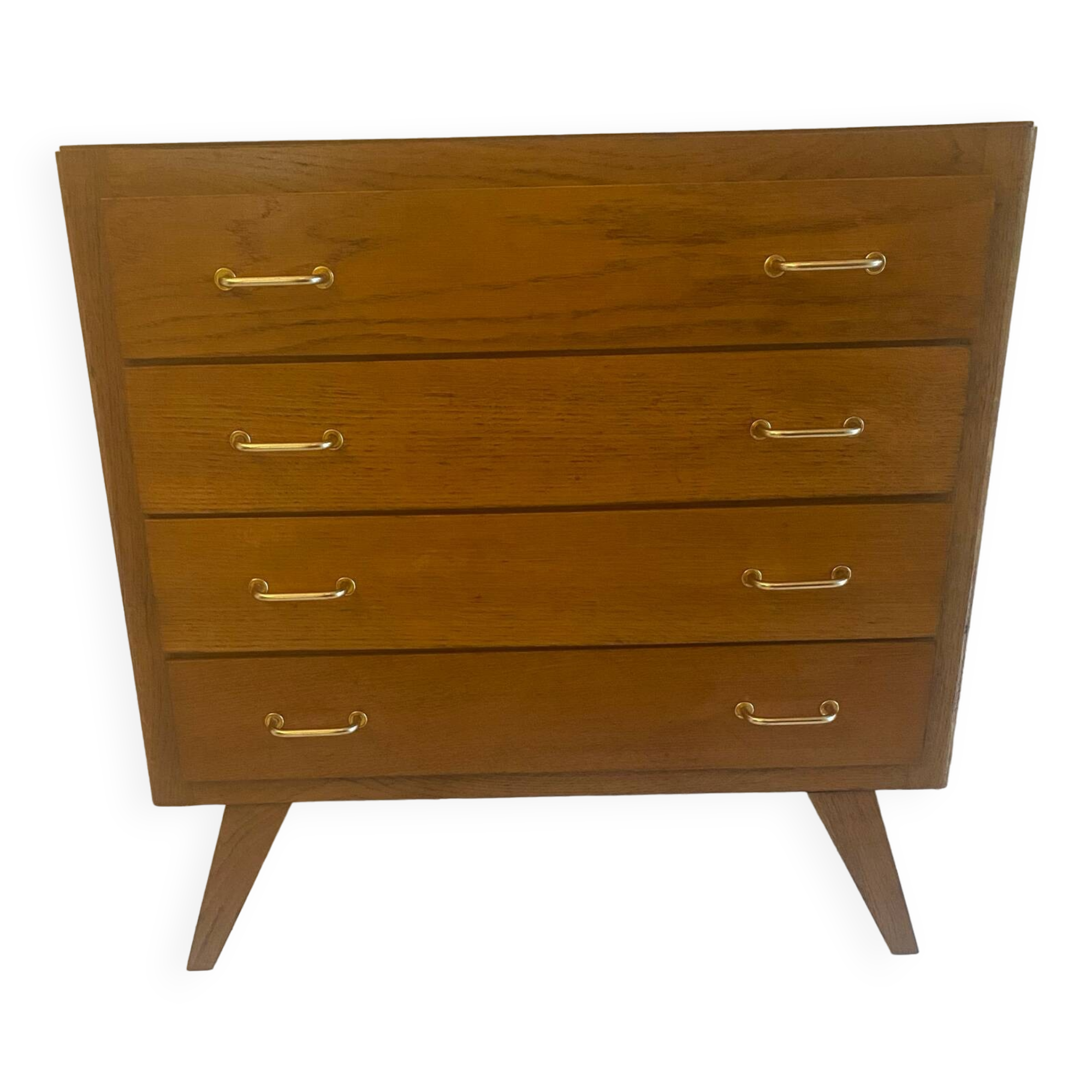 Commode vintage pieds compas