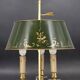 Bronze Gilt Bouillotte Lamp in Louis XVI Style with Three Lights
