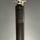 Brutalist bronze floor lamp, Dutch design by Jan des Bouvrie for Quasar