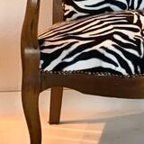 Armchair Voltaire twentieth "Zebra"