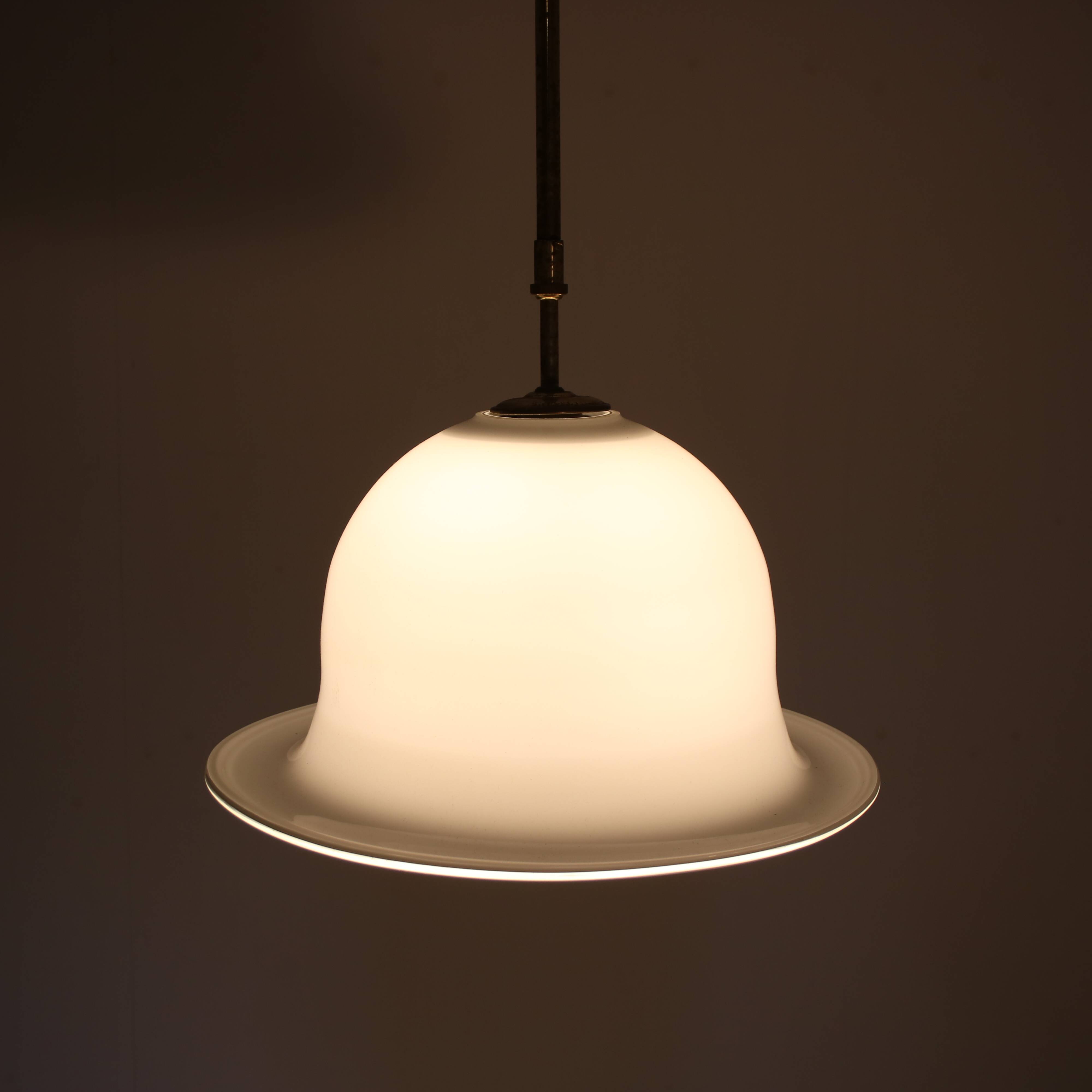 1970s Murano glass hanging lamp, Italy