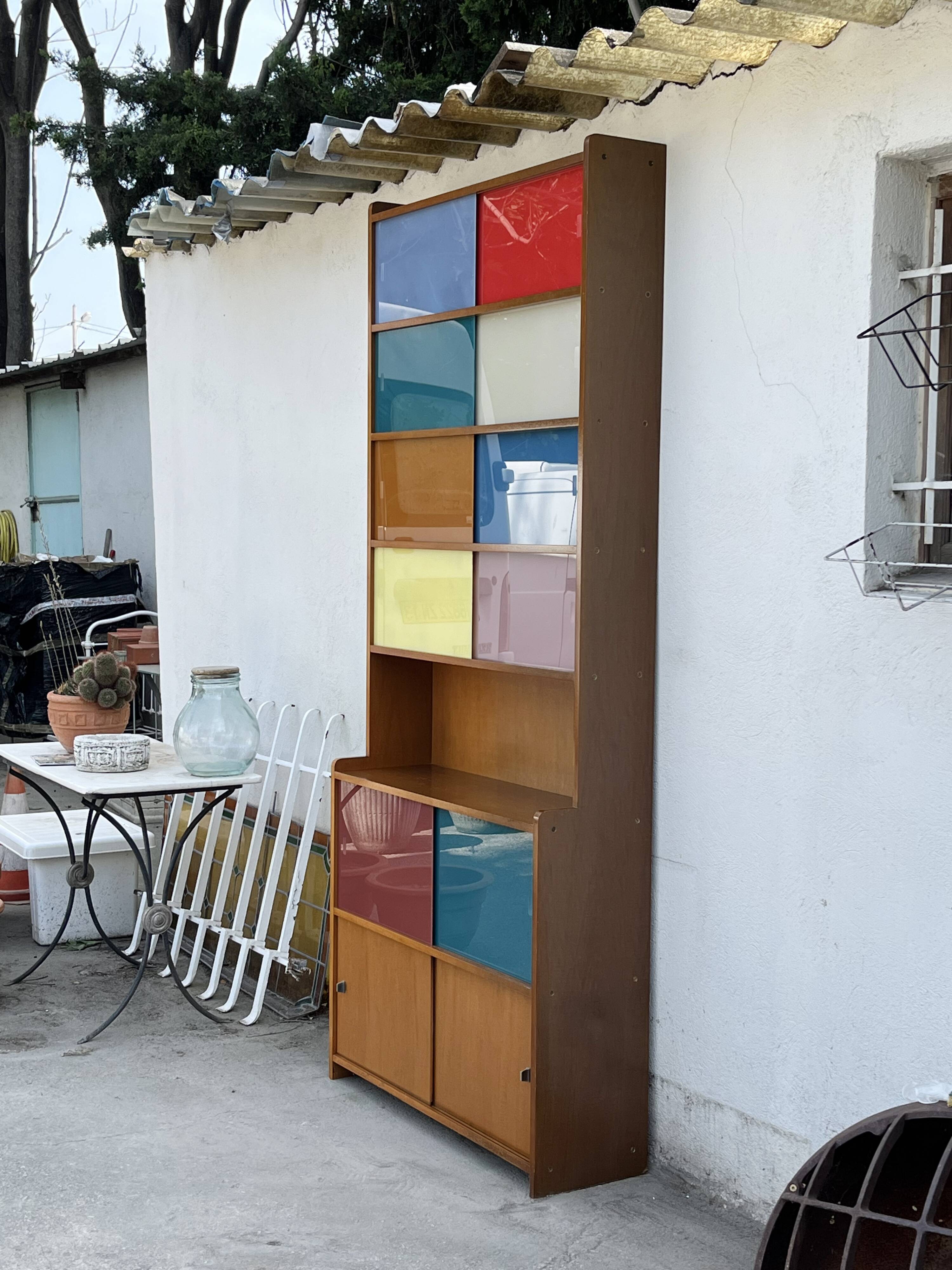 Vintage library from the 60s