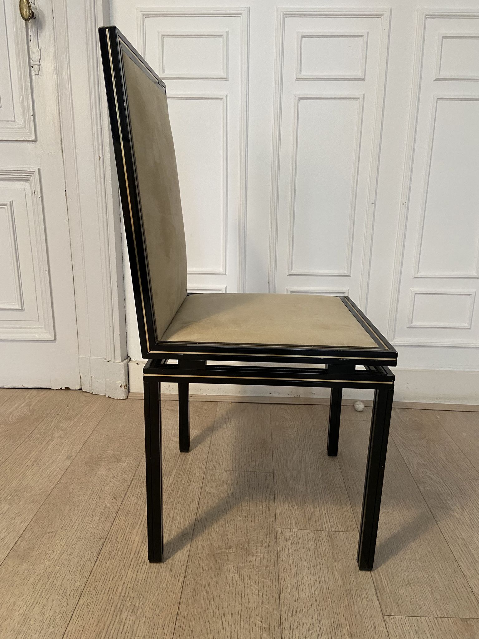 6 chairs Pierre Vandel, Paris, 1970s