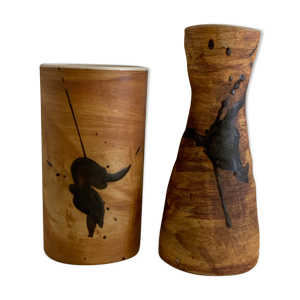 Lot de deux porte brosses