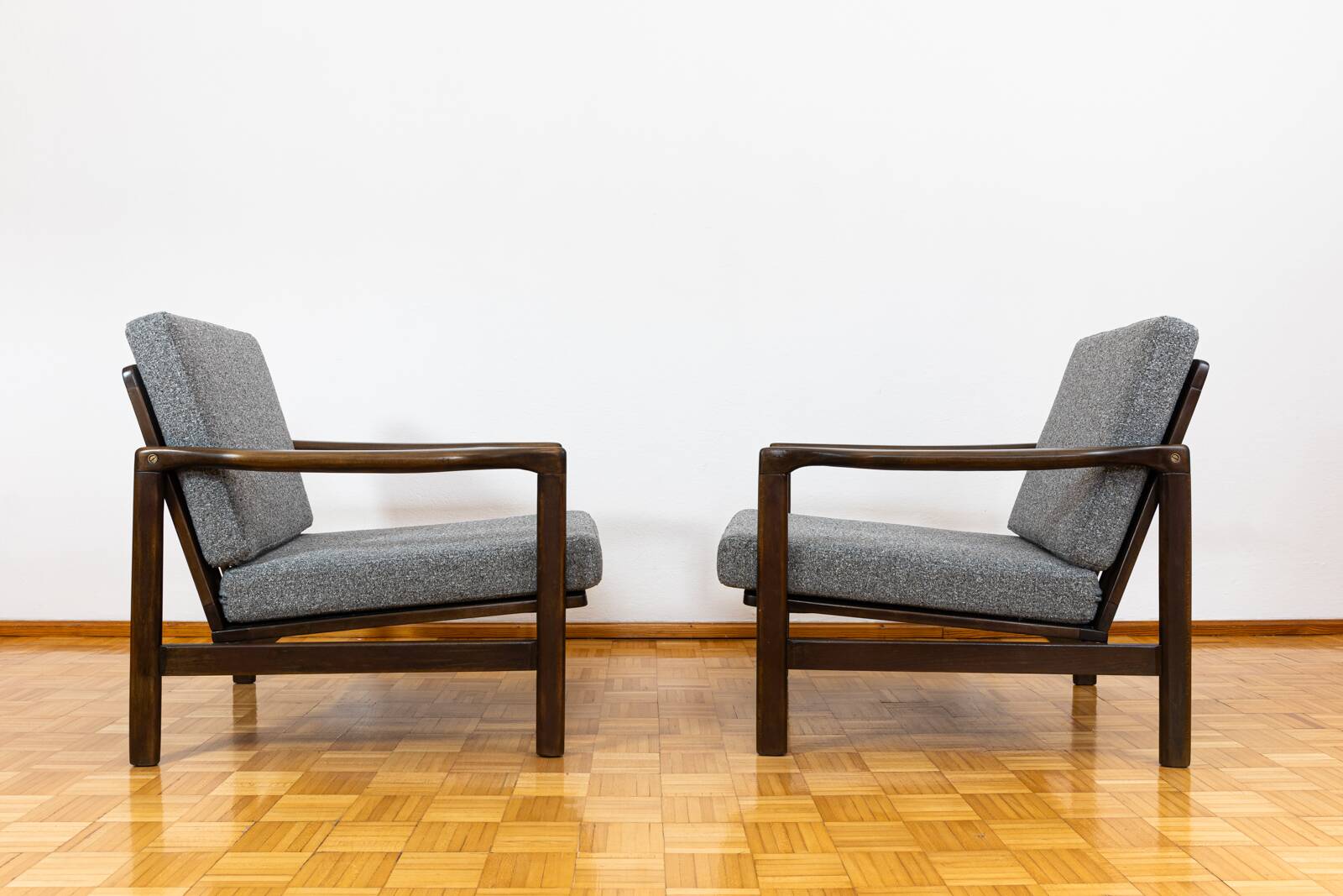 Fauteuils Mid-Century par Zenon Bączyk, années 1960, lot de 2