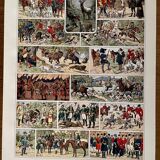 Lithograph on the hunting veneration of 1928