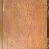 Vintage rattan bedside