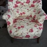 Toad armchair - renovation by master upholsterer