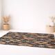 5x7 Purple & Orange Geometric Style Kilim Rug, 162x218Cm