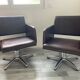 Pair of Hairdresser's Armchairs