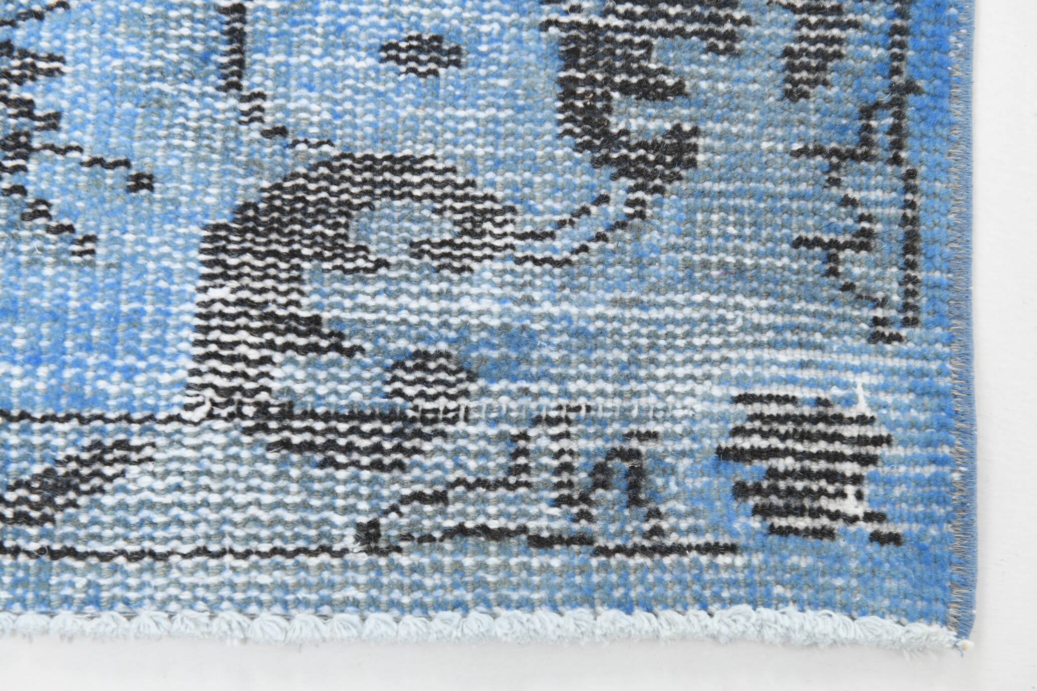 5x8 Shades Of Blue Soft Pastel Vintage Rug, 155x252Cm SK 4004
