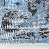 5x8 Shades Of Blue Soft Pastel Vintage Rug, 155x252Cm SK 4004