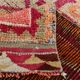 3x11 Pale Orange & Vintage Runner Rug, Handmade Orientel Runner, 96x338Cm