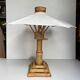 Vintage bamboo table lamp