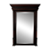 Large antique 19th-century mirror in carved wood - Haussmannian style.